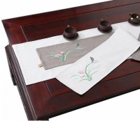 SKTR006 custom-made tea tablecloth style making embroidery tablecloth style custom tablecloth style tablecloth towel conference tablecloth hotel tablecloth tablecloth factory tablecloth price detail view-11